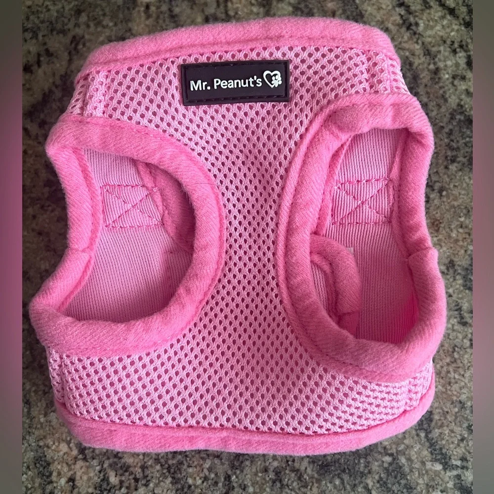 Mr. Peanut's Pink Pet Harness XS Dogs (2-4 pounds)